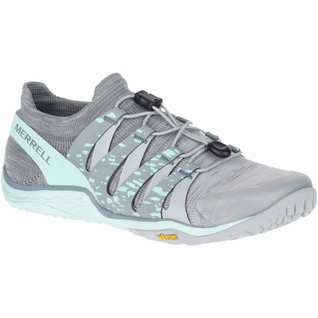 Merrell Trail Glove 5 3D - Tenis Mujer - Plateados